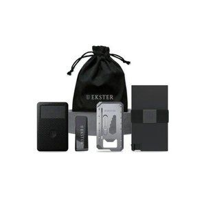 Ekster- TRACKER CARD BUNDLE- Classic black cardholder